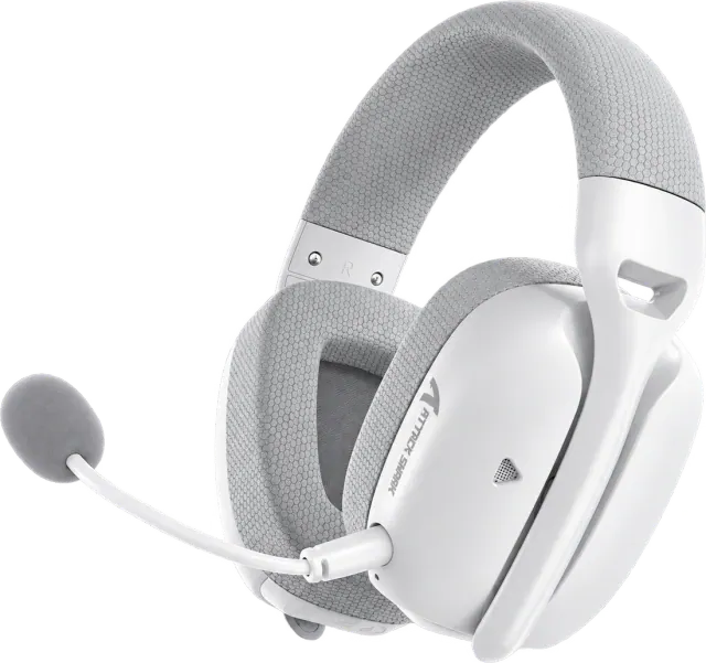 Attack Shark L80 Pro blanco con fondo transparente